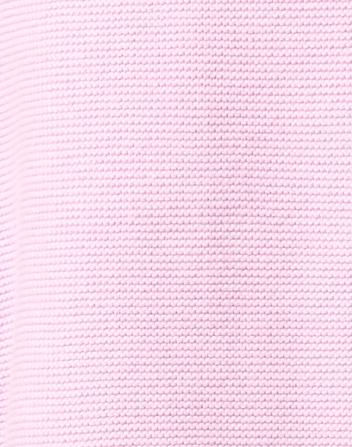 Fabric image - Kinross - Pink Garter Stitch Cotton Sweater