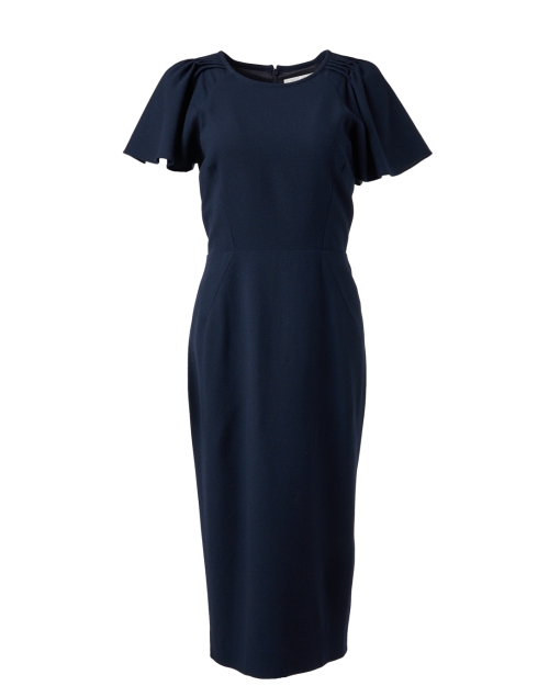 Product image - Jane - Delilah Navy Wool Crepe Dress