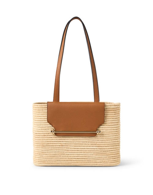 Product image - Strathberry - The Strathberry Leather and Raffia Basket Bag