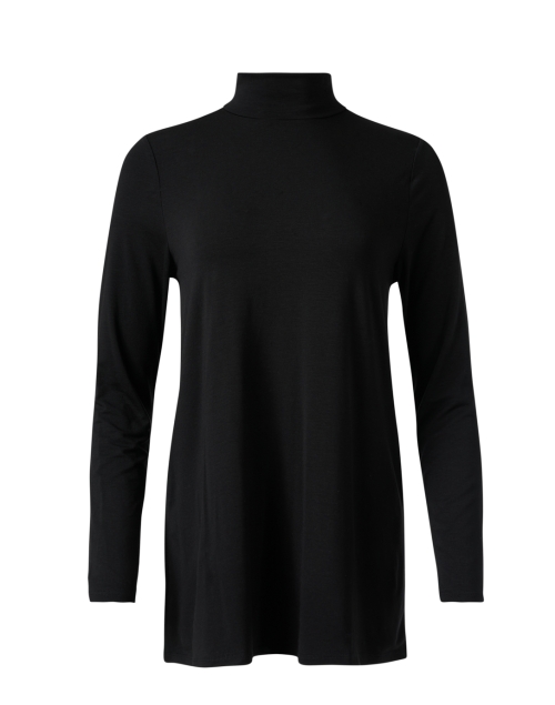 Product image - Eileen Fisher - Black Jersey Tunic Top