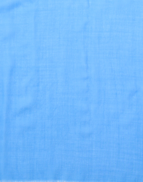 Fabric image - Johnstons of Elgin - Blue Wool Scarf