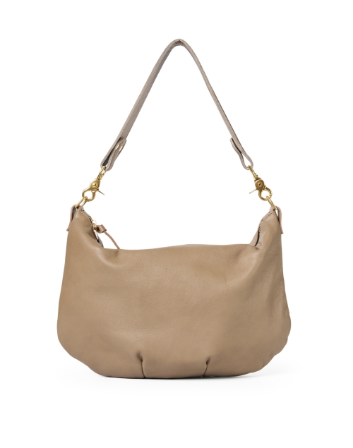 Product image - Clare V. - Moyen Taupe Leather Messenger Bag