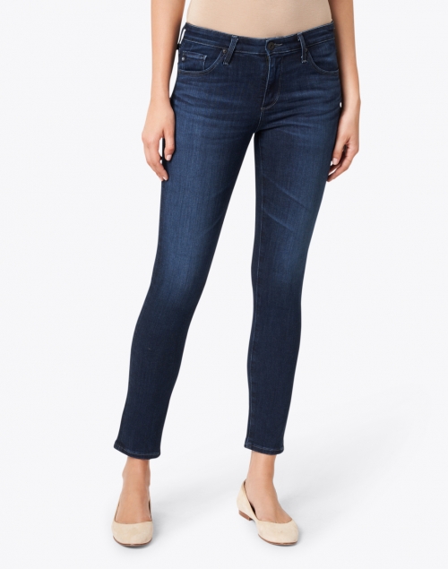 Front image - AG Jeans - Prima Dark Blue Slim Ankle Jean