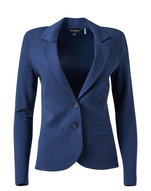 Product image - Repeat Cashmere - Marine Blue Knit Blazer