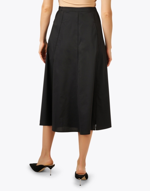 Back image - Hinson Wu - Carolyn Black Midi Skirt