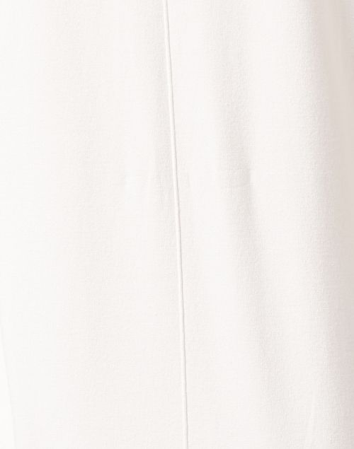 Fabric image - J'Envie - White Fringe Hem Sweater