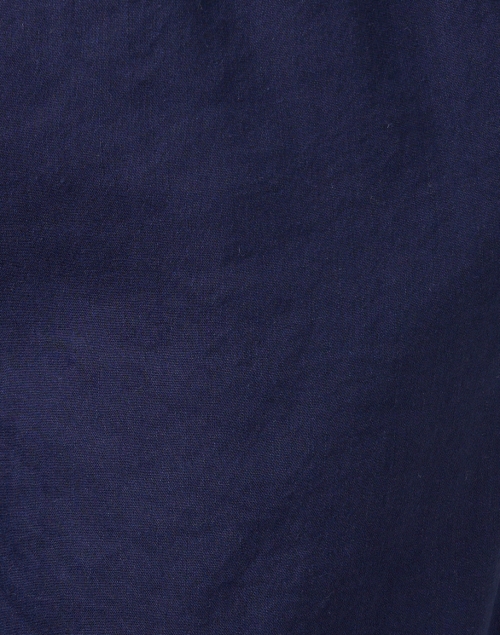Fabric image - Elliott Lauren - Navy Linen Blend Pant