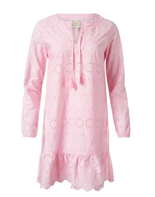 Product image - Sail to Sable - Pink Cotton Eyelet Dress