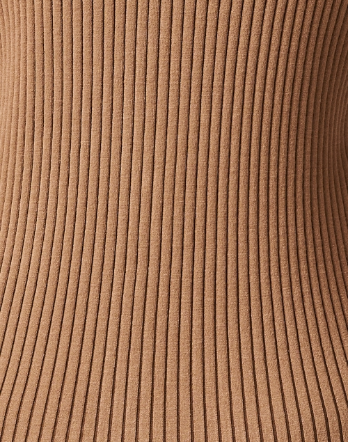 Fabric image - Weekend Max Mara - Papiro Brown Ribbed Cardigan