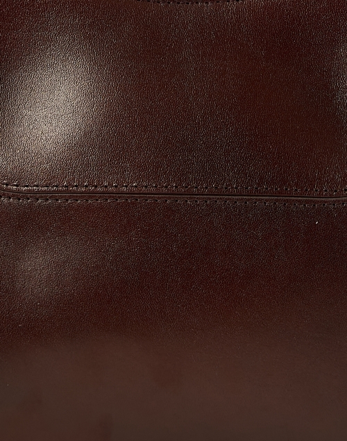 Fabric image - Loeffler Randall - Greta Espresso Brown Leather Shoulder Bag
