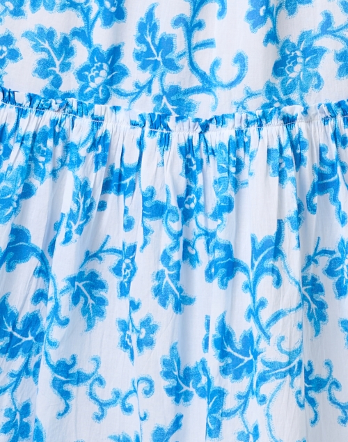 Fabric image - Ro's Garden - Mumi Blue Print Cotton Dress