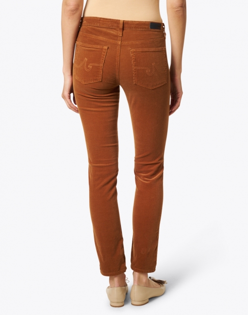 AG Jeans - Prima Brown Stretch Corduroy Slim Jean