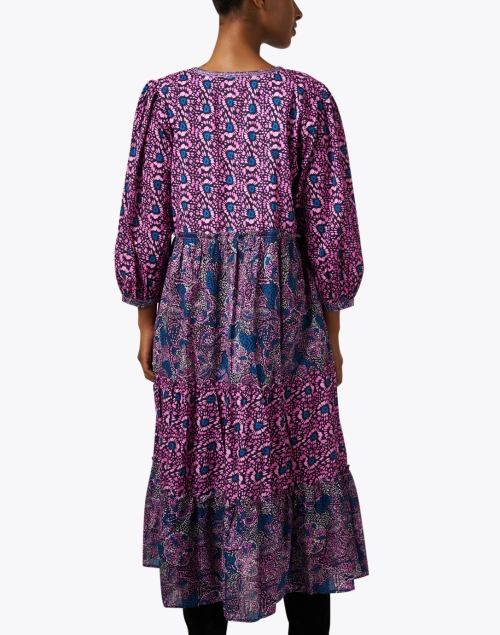 Back image - Bella Tu - Multi Print Cotton Dress