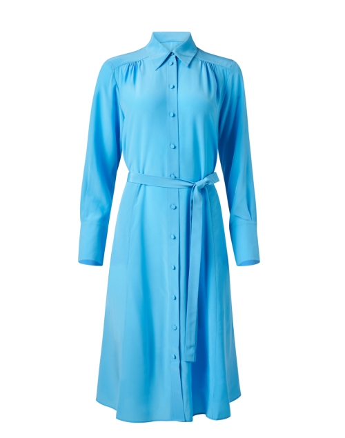 Product image - Joseph - Diane Blue Silk Shirt Dress