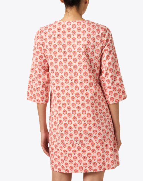 Back image - Pomegranate - Orange Cotton Printed Tunic