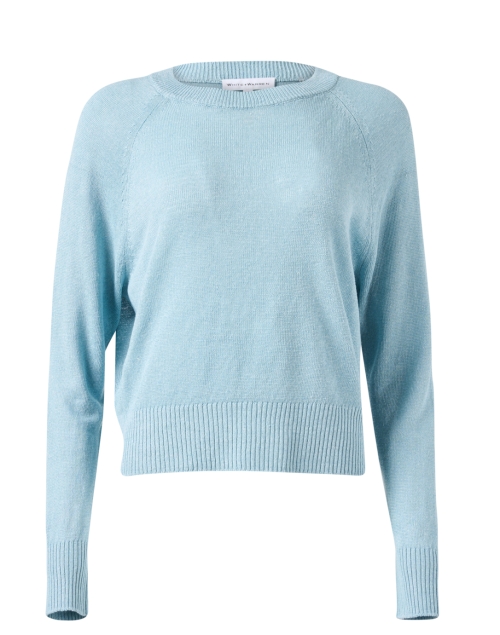 Product image - White + Warren - Blue Linen Sweater