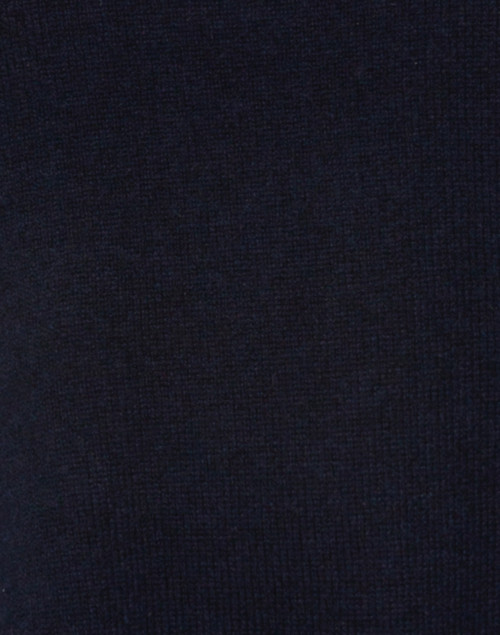 Fabric image - Cortland Park - Saint Tropez Navy Cashmere Swing Sweater