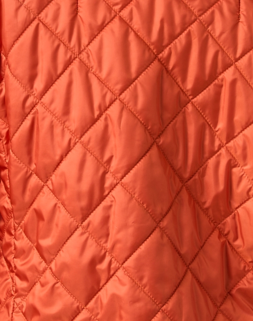 Fabric image - Weekend Max Mara - Ferro Orange Quilted Jacket