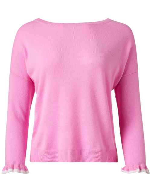 Product image - Allude - Pink Wool Cashmere Sweater