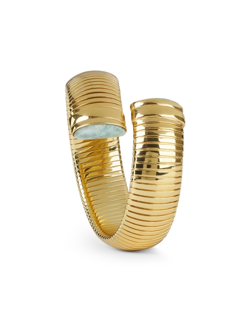 Front image - Gas Bijoux - Antigone Gold and Stone Bracelet 