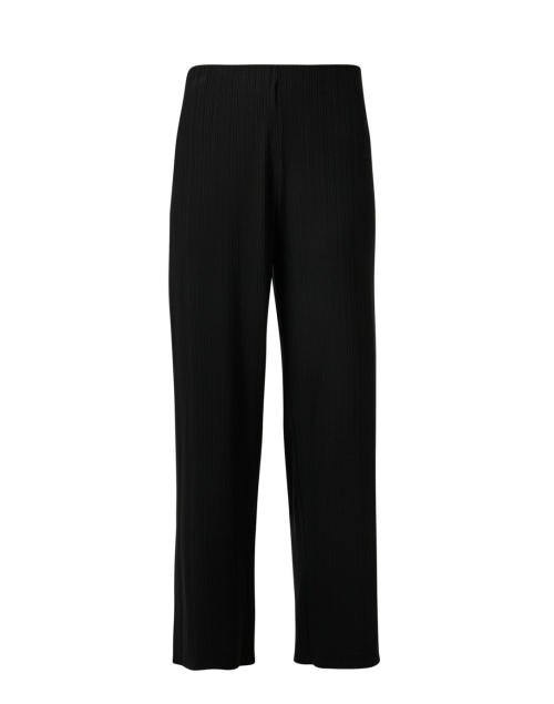 Product image - Eileen Fisher - Black Plisse Wide Leg Ankle Pant