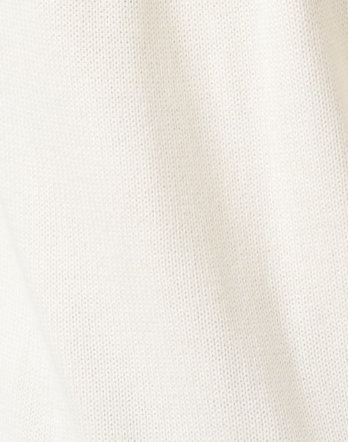 Fabric image - Burgess - Helsinki White Multi Print Turtleneck Sweater