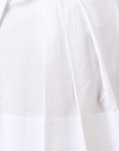 Fabric image - Vince - White Cotton Collar Dress