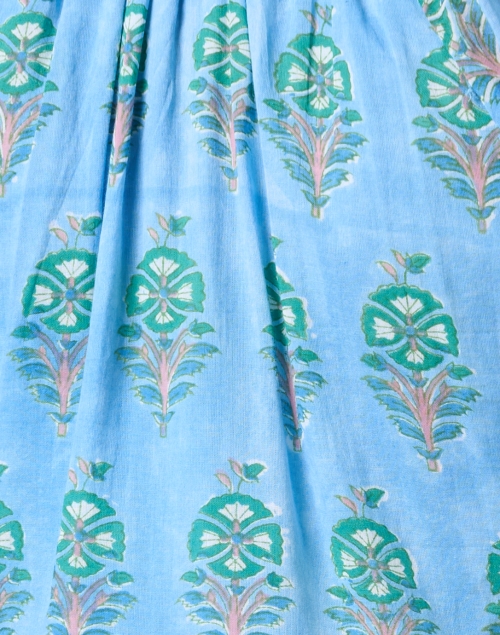 Fabric image - Oliphant - Blue Clover Cotton Dress