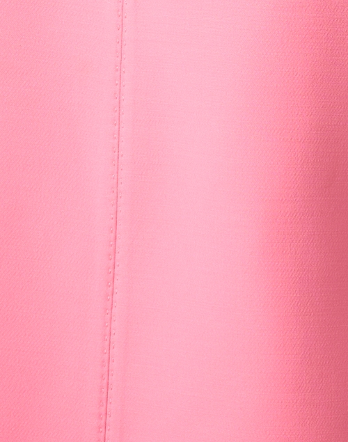 Fabric image - Lafayette 148 New York - Pink Wool Silk Darted Dress