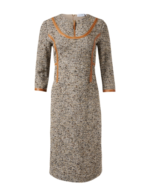 Product image - St. John - Grey Seam Detail Sheath Dress
