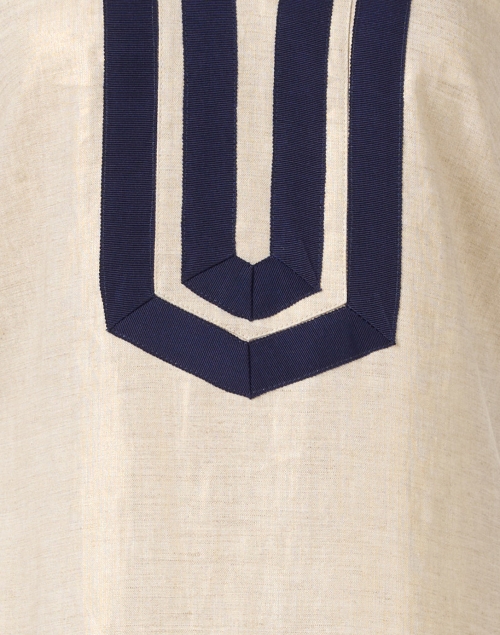 Fabric image - Sail to Sable - Gold Linen Tunic Dress