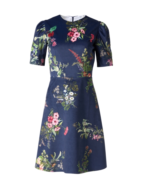 Product image - St. Piece - Alex Blue Floral Velvet Dress