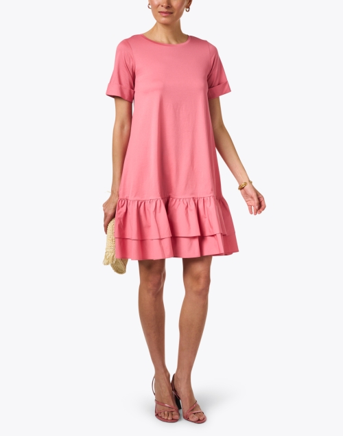 Look image - Weekend Max Mara - Vanna Pink Cotton Dress