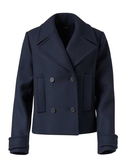 Product image - Joseph - Dove Navy Wool Cashmere Coat
