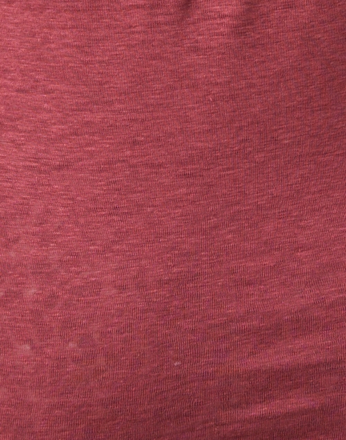 Fabric image - Majestic Filatures - Red Linen Tee