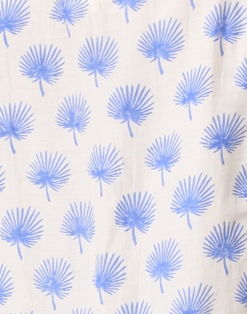 Fabric image - Bell - Summer Blue and White Print Dress