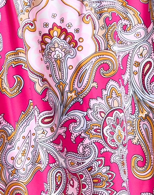 Fabric image - Jude Connally - Kerry Pink Paisley Print Dress