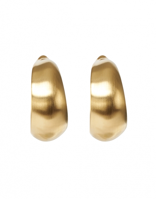 Back image - Dean Davidson - Flow Gold Hoop Earrings