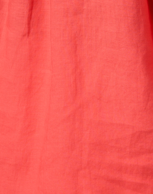 Fabric image - Eileen Fisher - Coral Linen Shirt