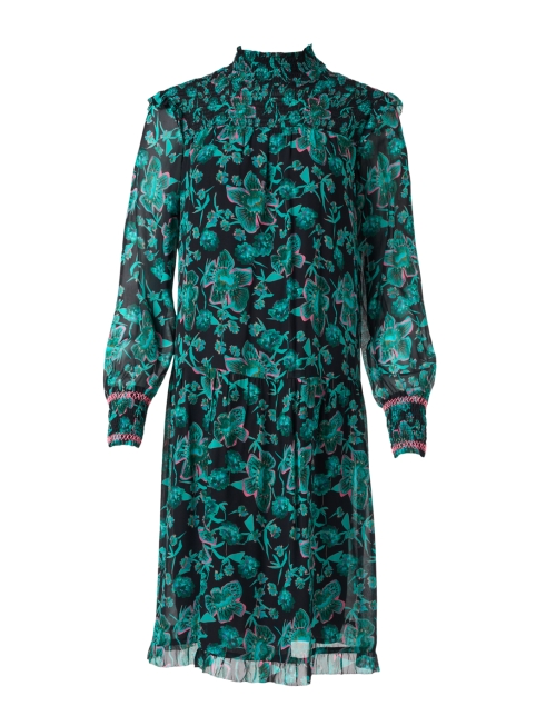 Product image - Marc Cain - Black and Green Print Dress