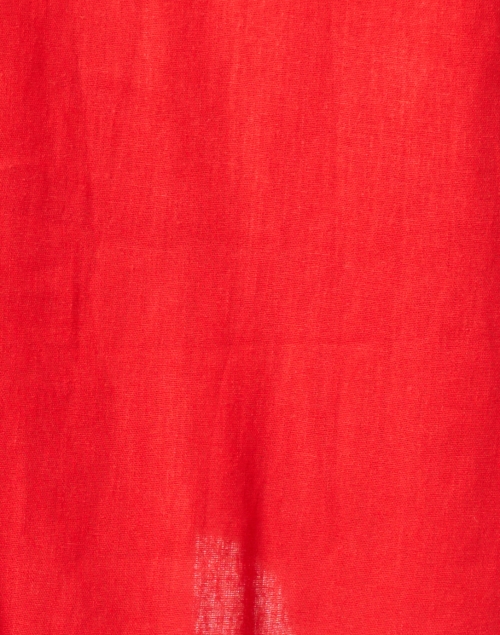 Fabric image - Sail to Sable - Red with Navy Trim Tunic Dress