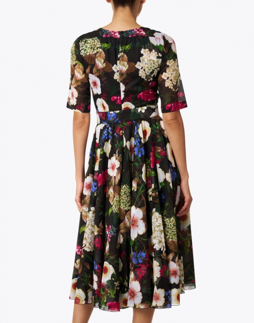 Samantha Sung - Aster Multi Florentine Print Cotton Musola Dress