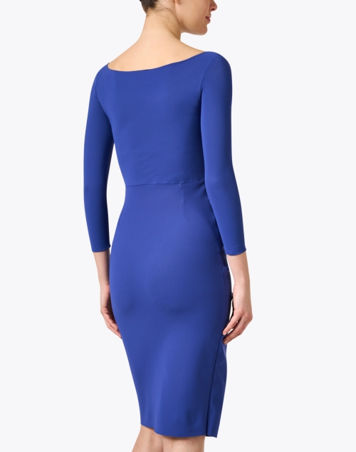 Back image - Chiara Boni La Petite Robe - Zelma Blue Dress 