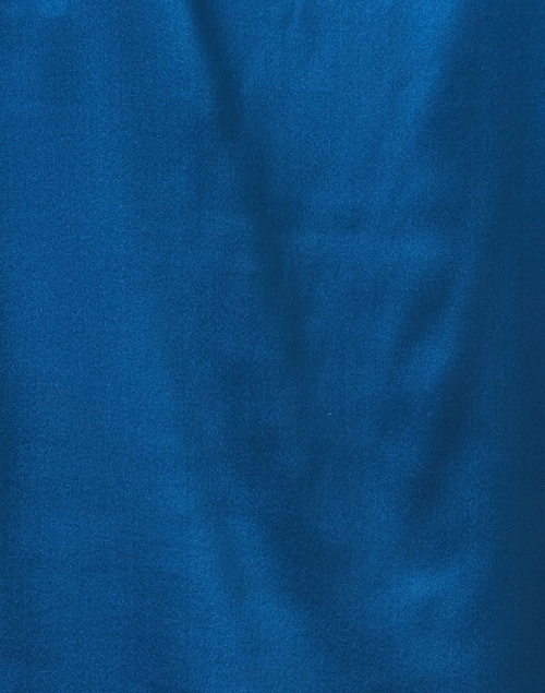 Fabric image - Max Mara Leisure - Moldava Blue Silk Blend Top