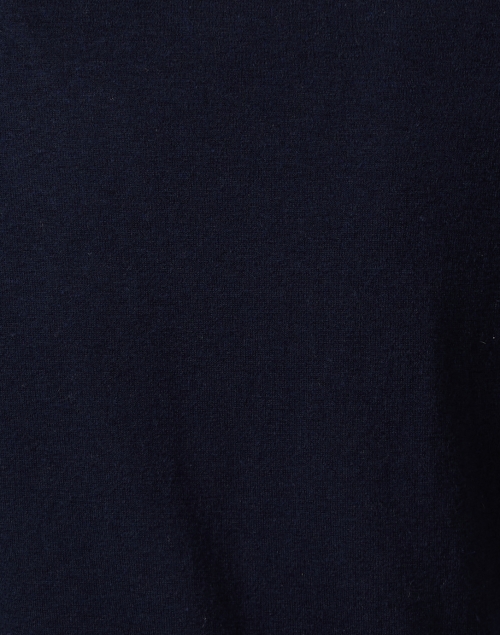 Fabric image - Weekend Max Mara - Orione Navy Wool Silk Blend Cardigan