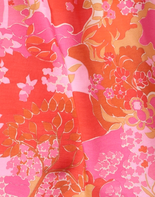 Fabric image - Vilagallo - Isabella Pink Multi Print Blouse
