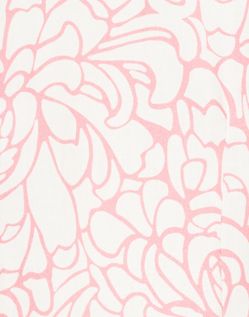 Fabric image - Connie Roberson - Rita Pink Magnolia Linen Jacket