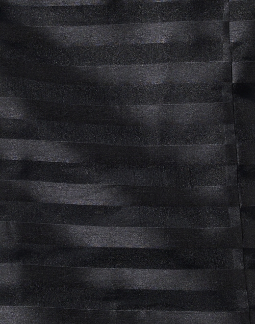 Fabric image - Connie Roberson - Rita Black Striped Silk Jacket