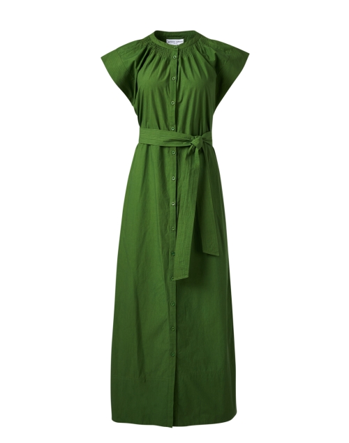 Product image - Apiece Apart - Mirada Green Cotton Dress