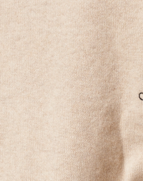 Chinti and Parker - Essential Oatmeal Beige Cashmere Sweater